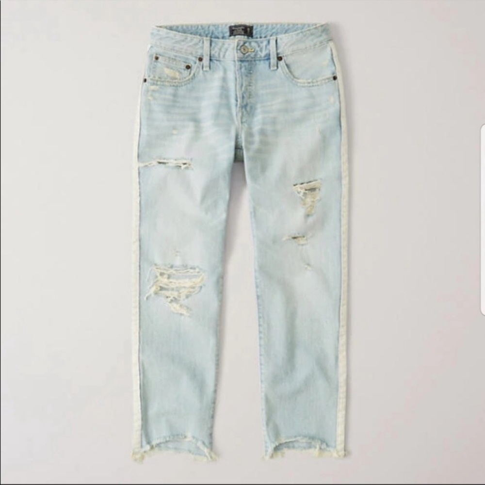abercrombie ames low rise slim boyfriend jeans